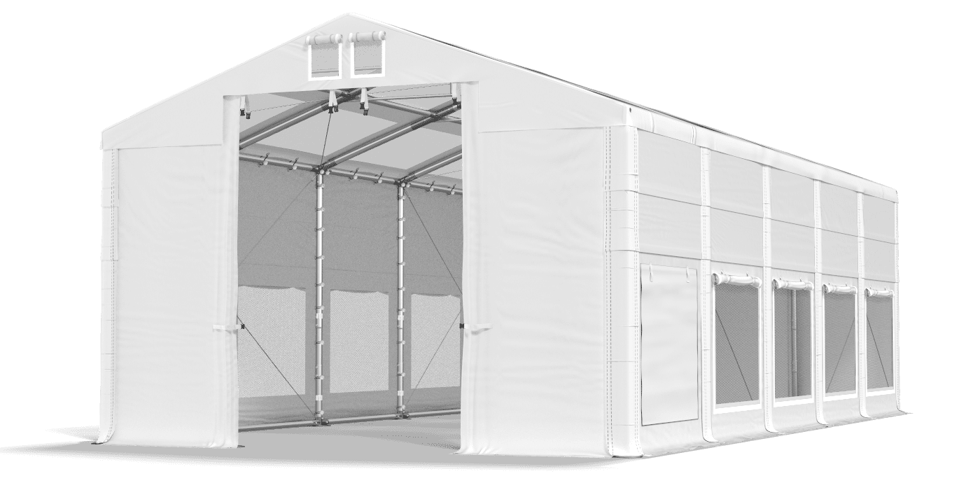 Brána stanu otevřena