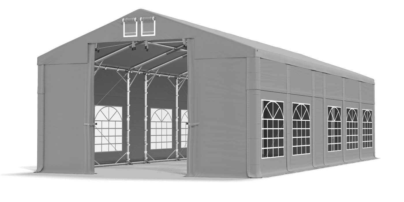 Brána stanu otevřena