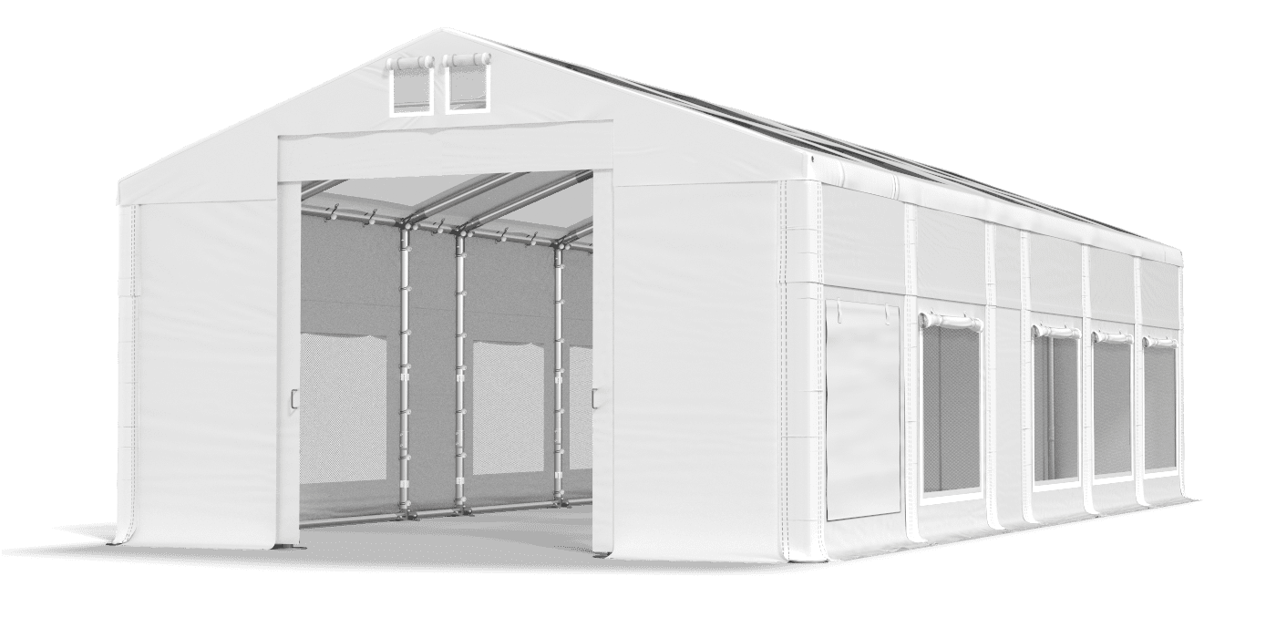 Brána stanu otevřena