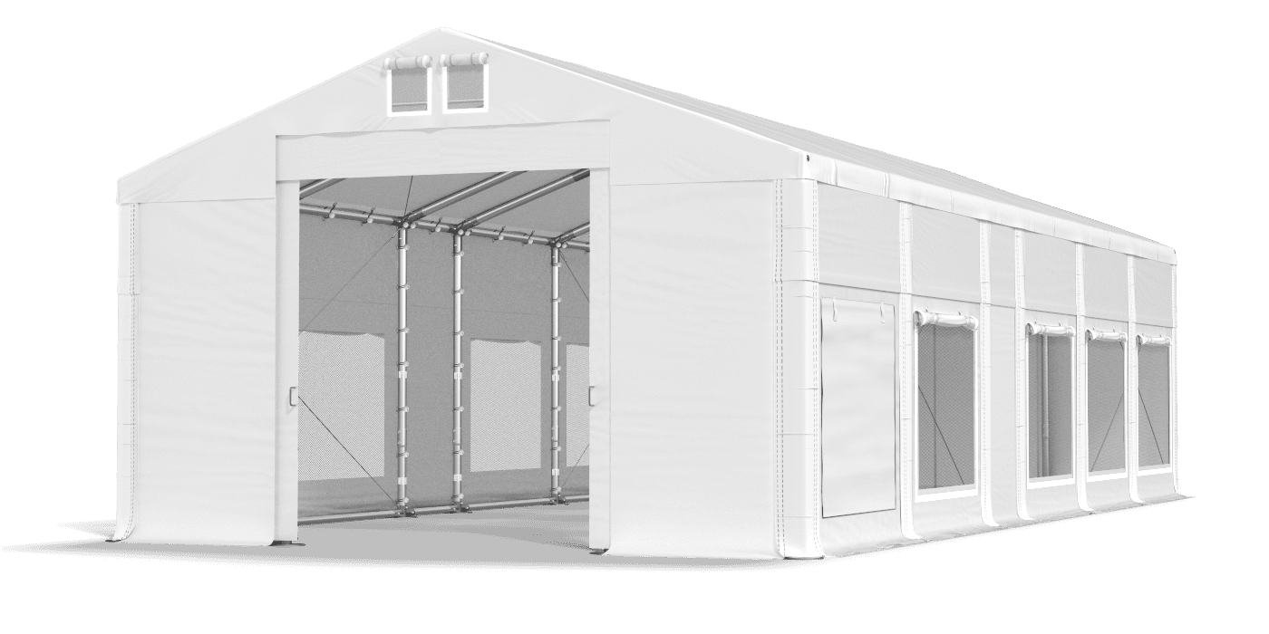 Brána stanu otevřena