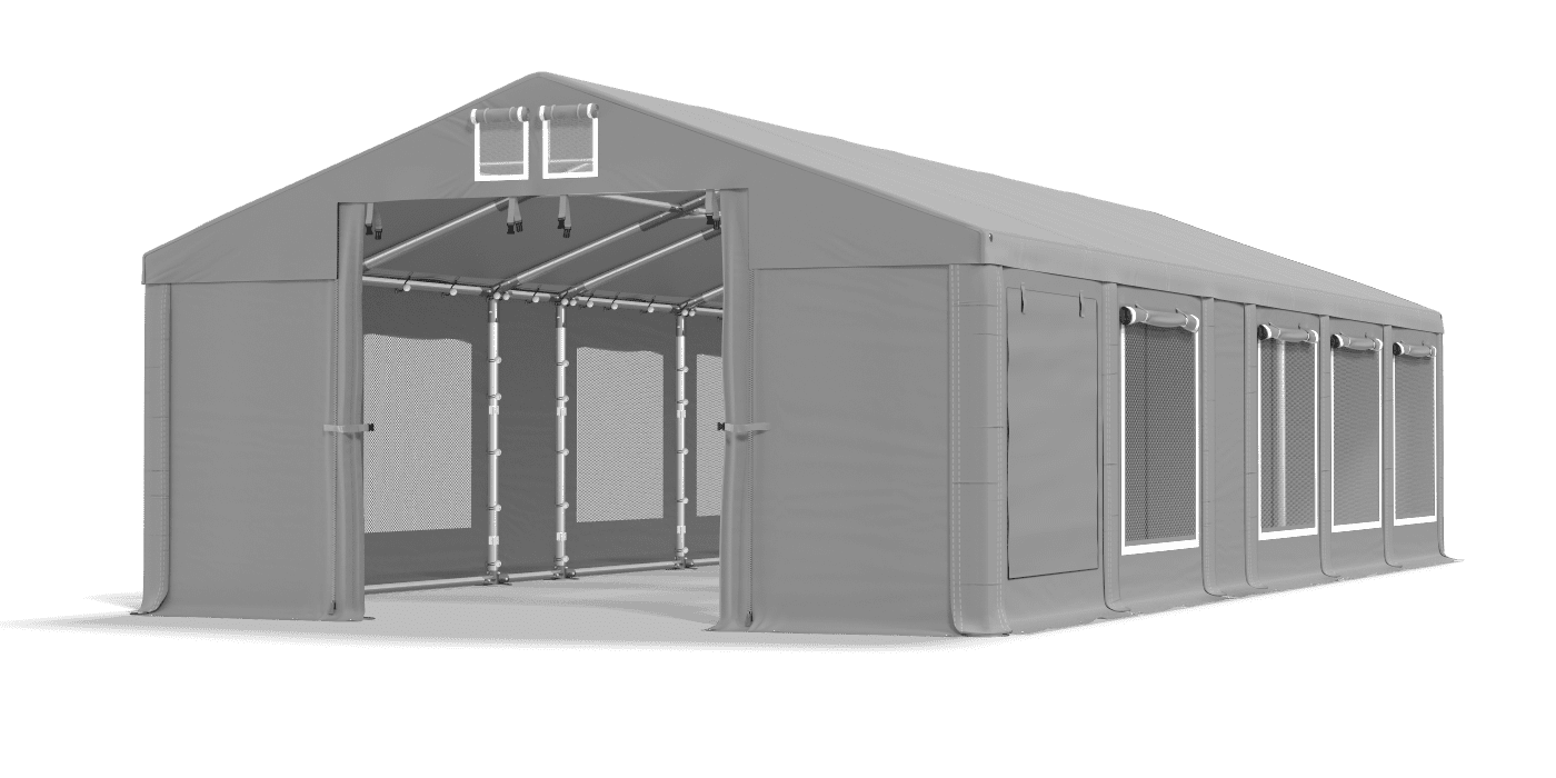 Brána stanu otevřena