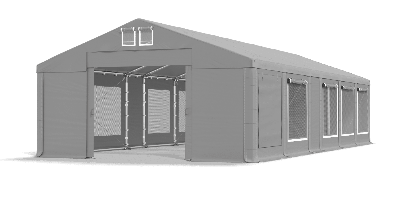 Brána stanu otevřena