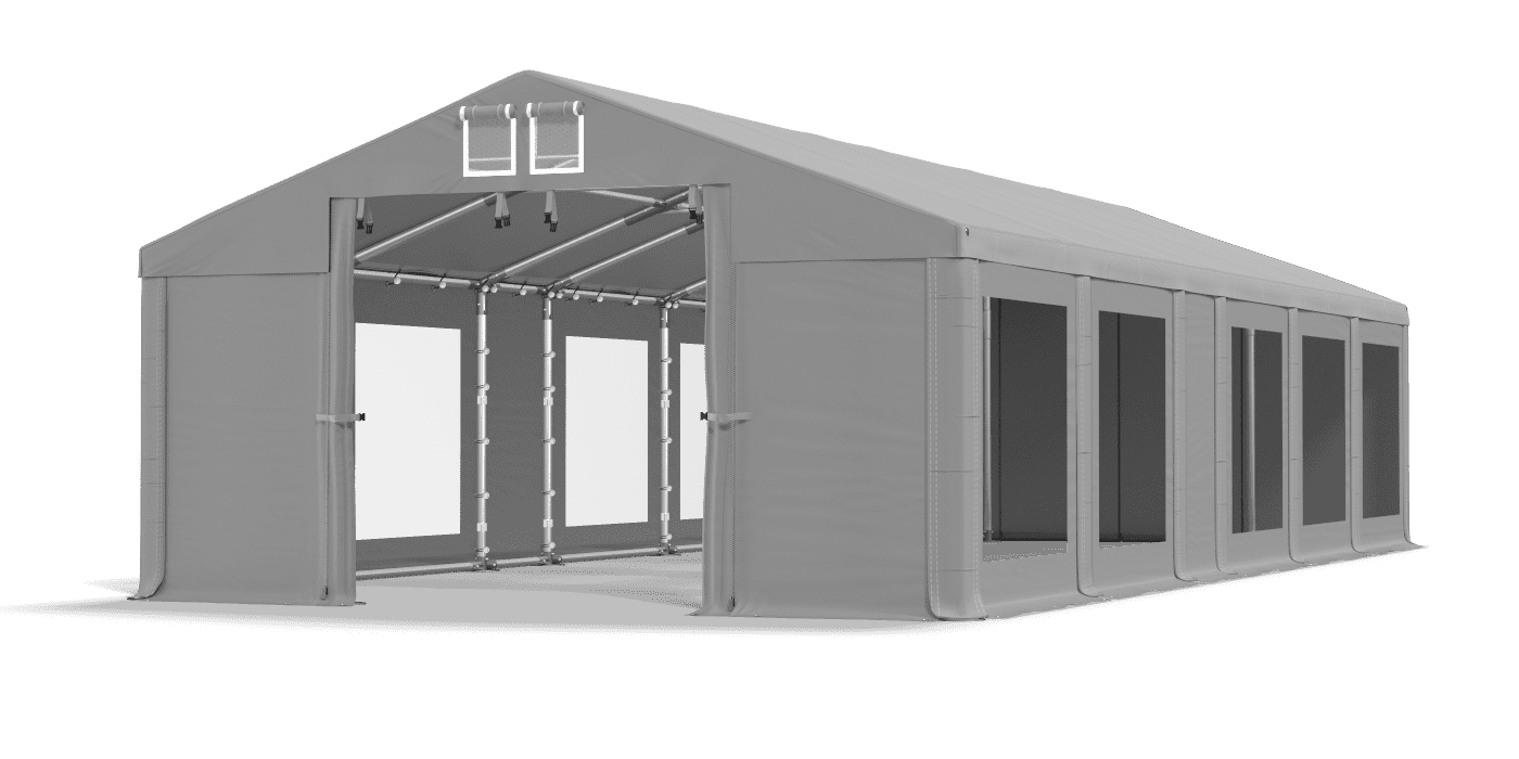 Brána stanu otevřena