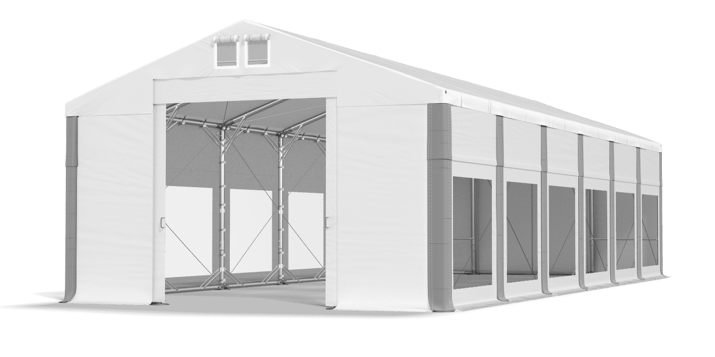 Brána stanu otevřena