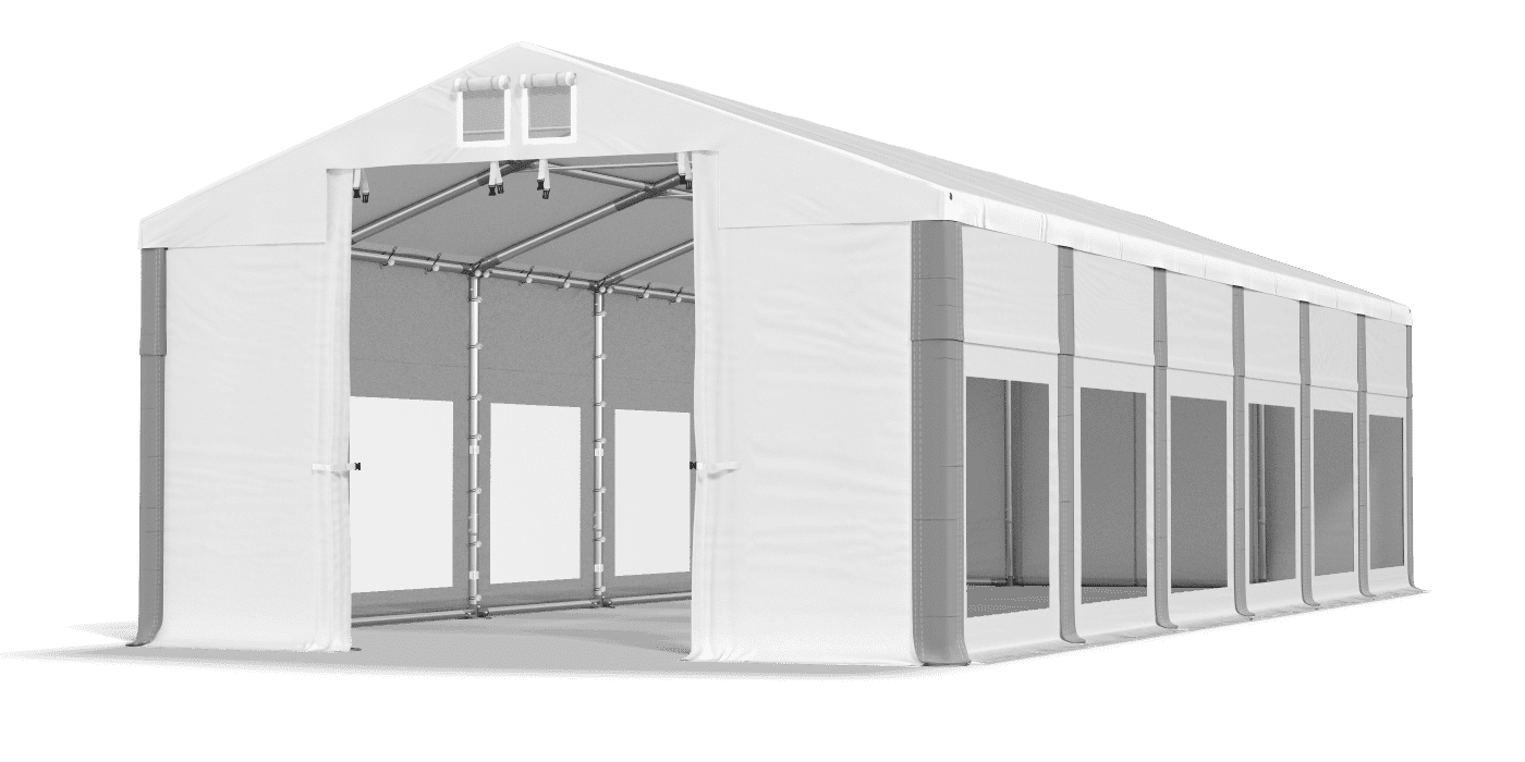 Brána stanu otevřena