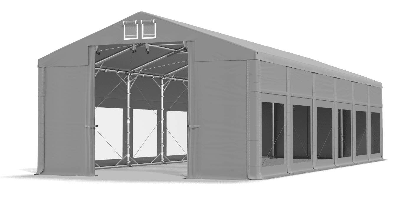 Brána stanu otevřena