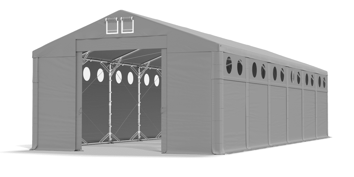 Brána stanu otevřena