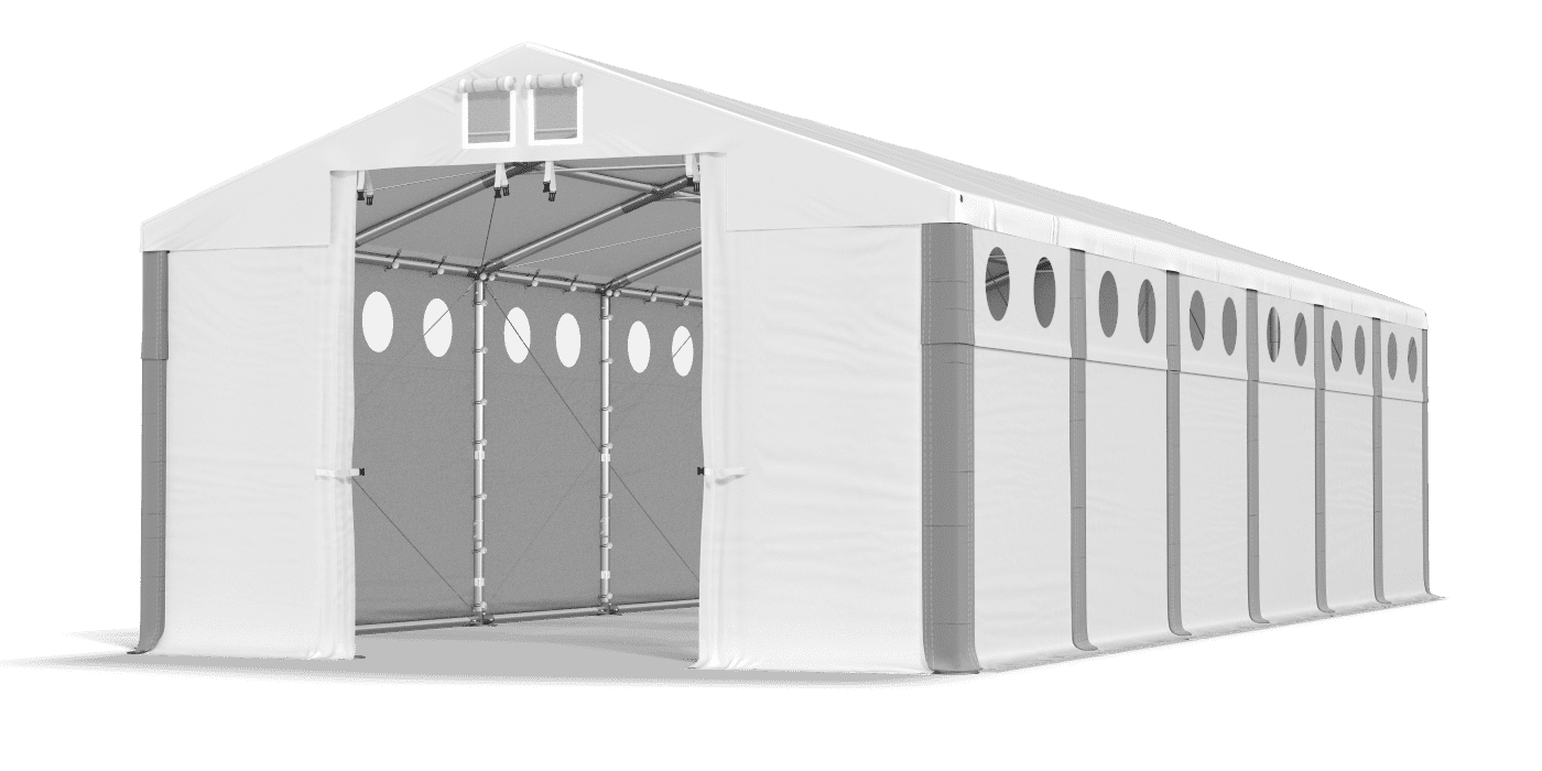 Brána stanu otevřena