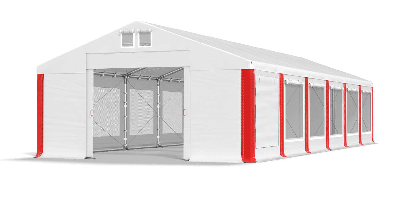 Brána stanu otevřena