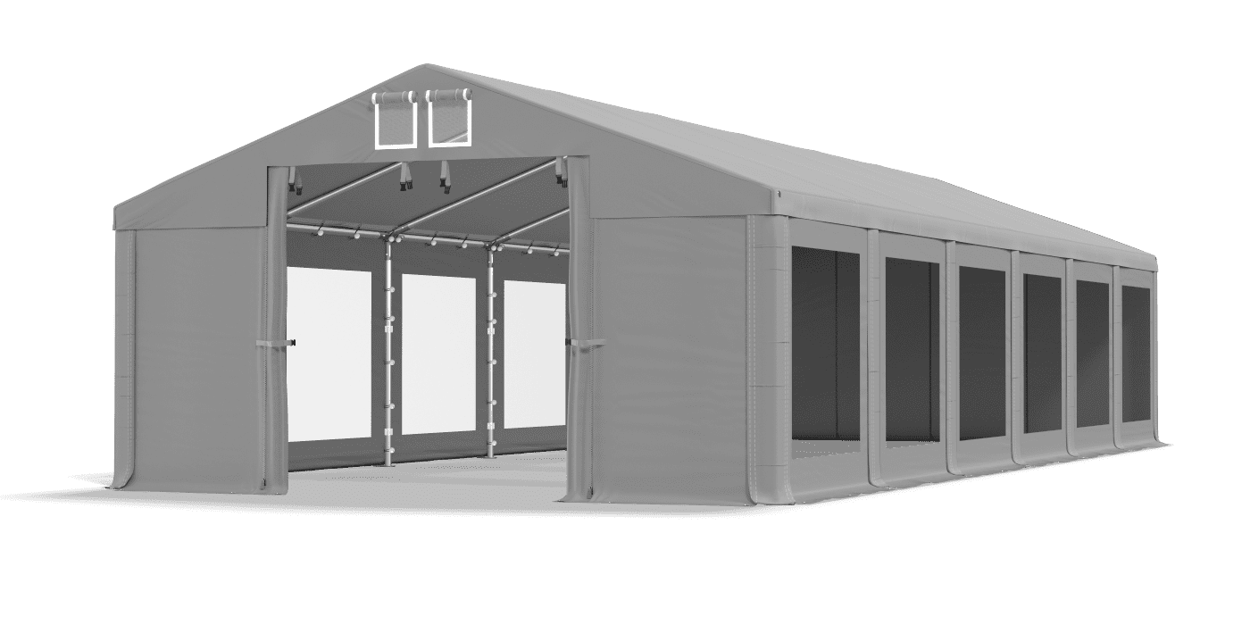 Brána stanu otevřena