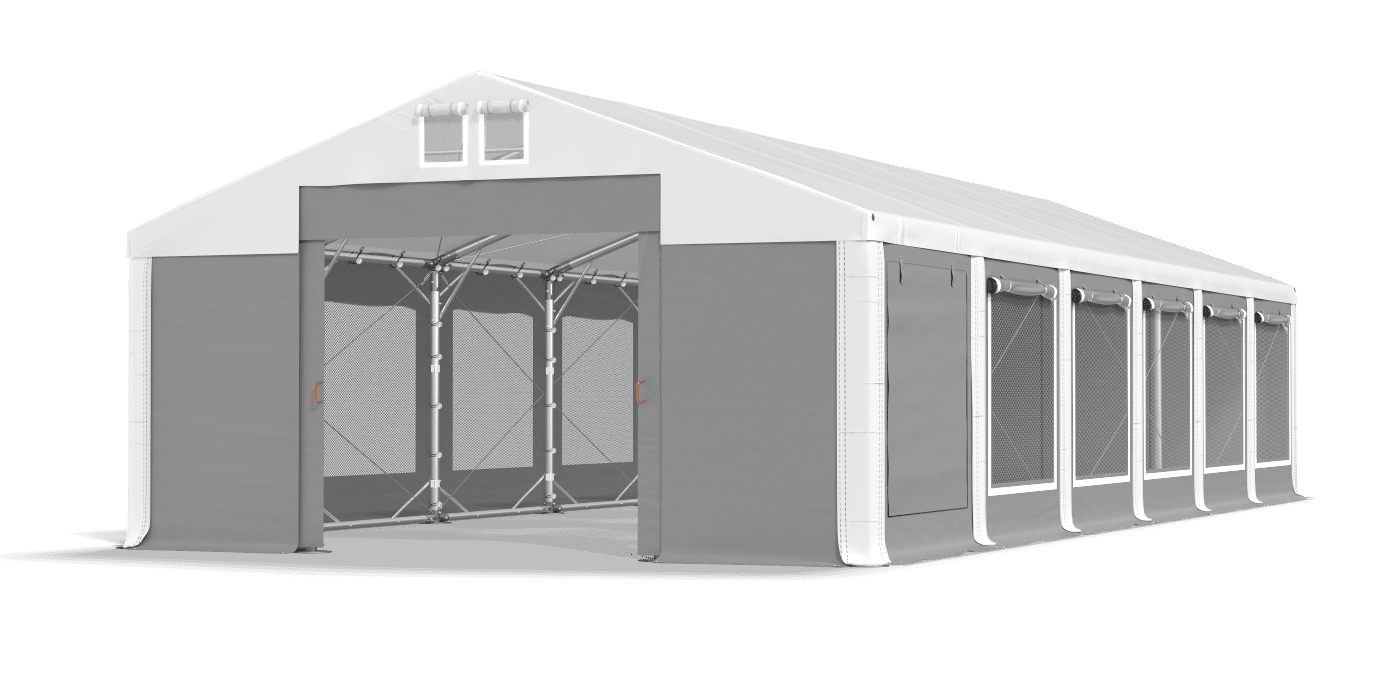 Brána stanu otevřena