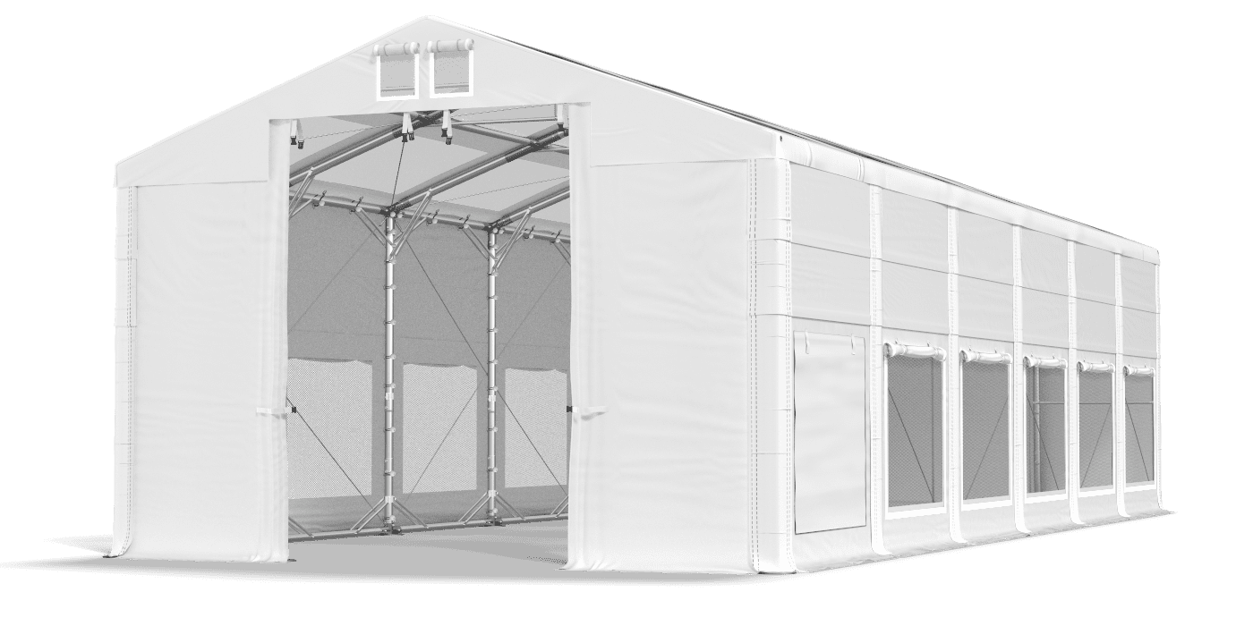 Brána stanu otevřena