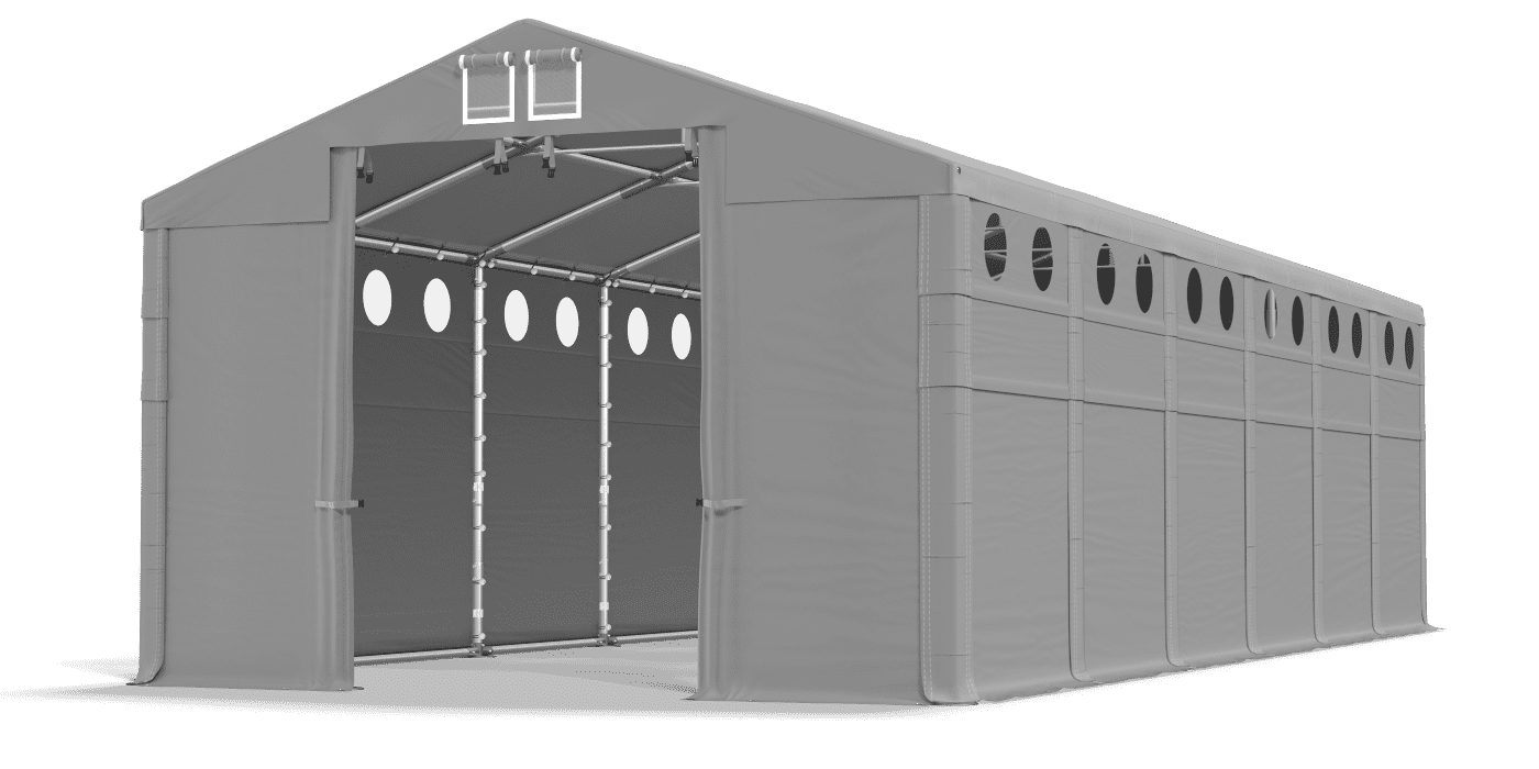 Brána stanu otevřena