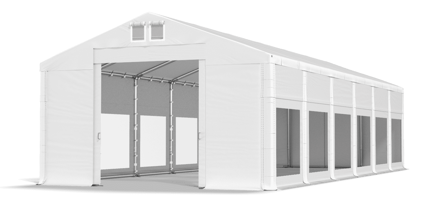 Brána stanu otevřena