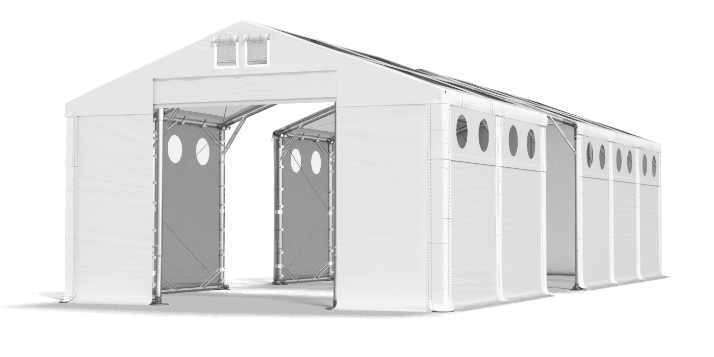 Brána stanu otevřena