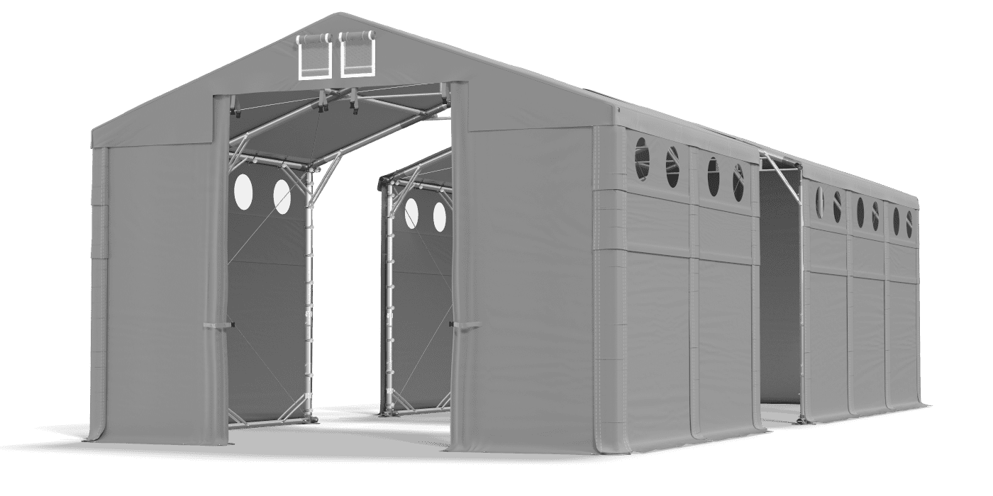 Brána stanu otevřena