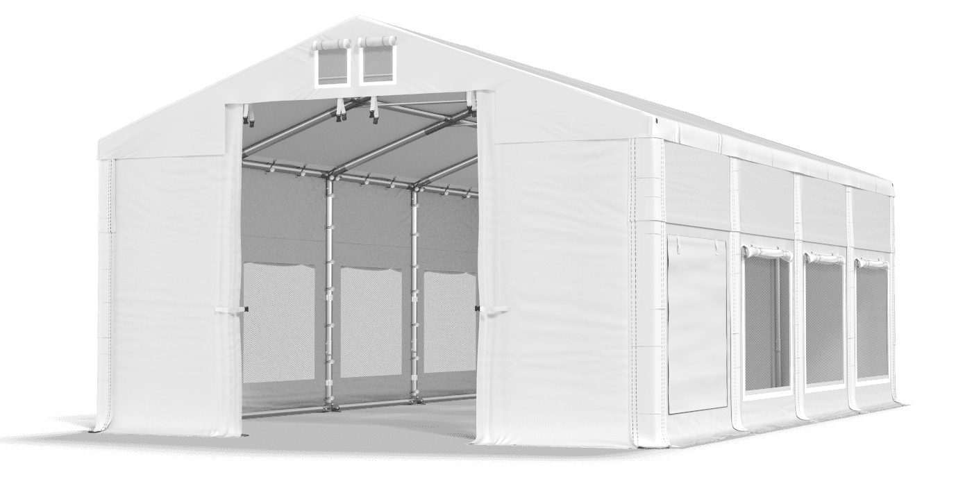 Brána stanu otevřena