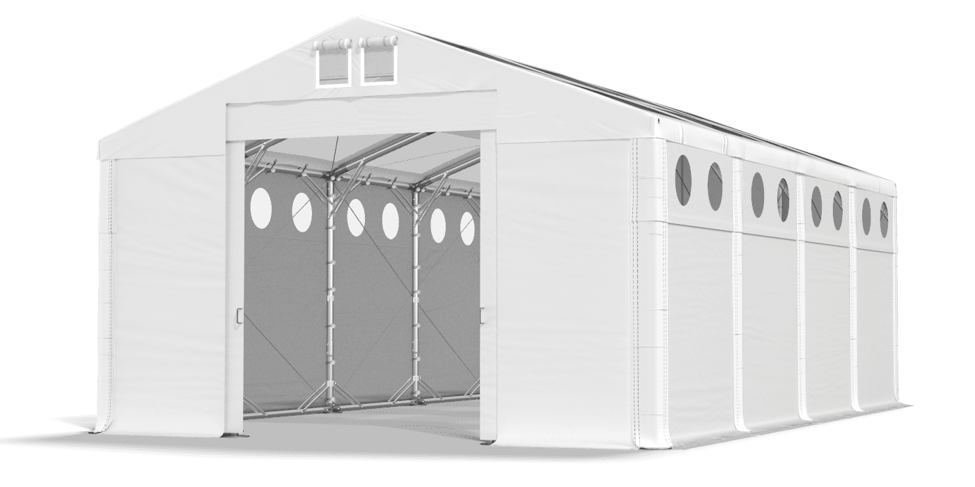 Brána stanu otevřena