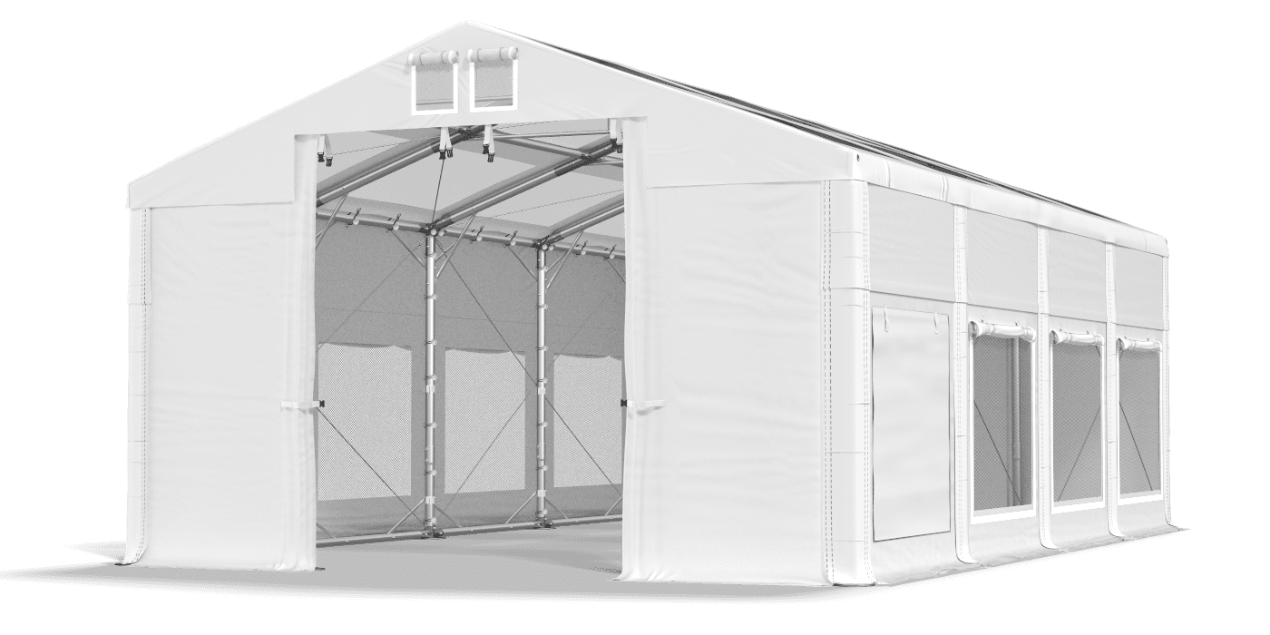 Brána stanu otevřena