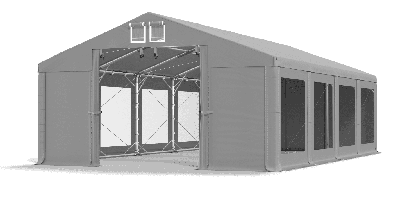 Brána stanu otevřena