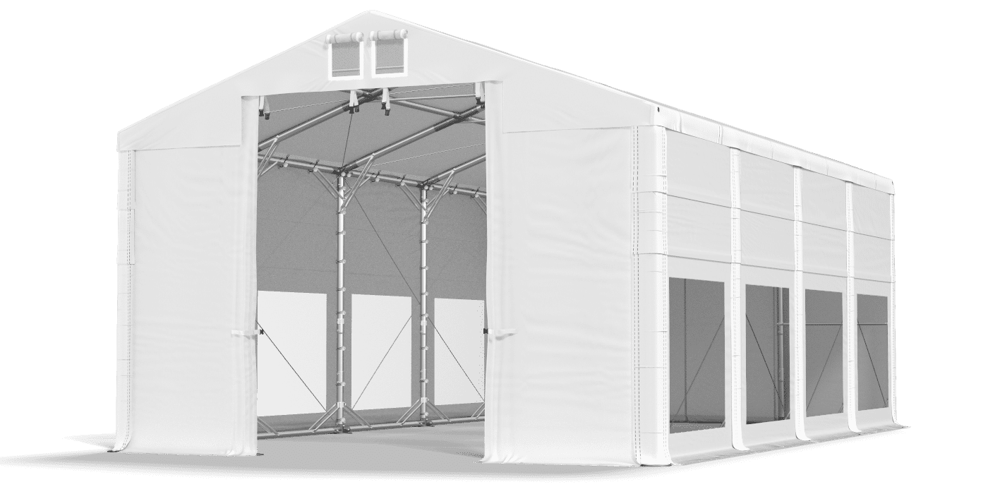 Brána stanu otevřena