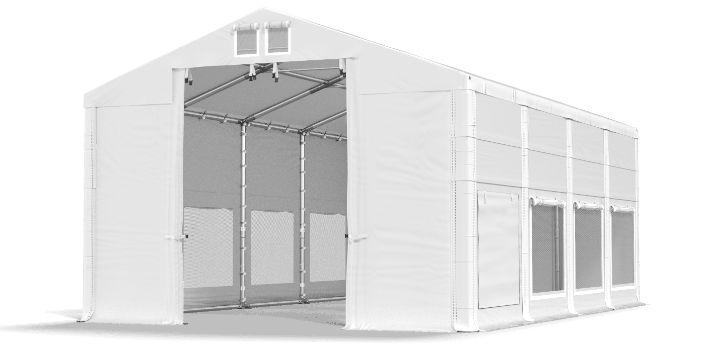 Brána stanu otevřena