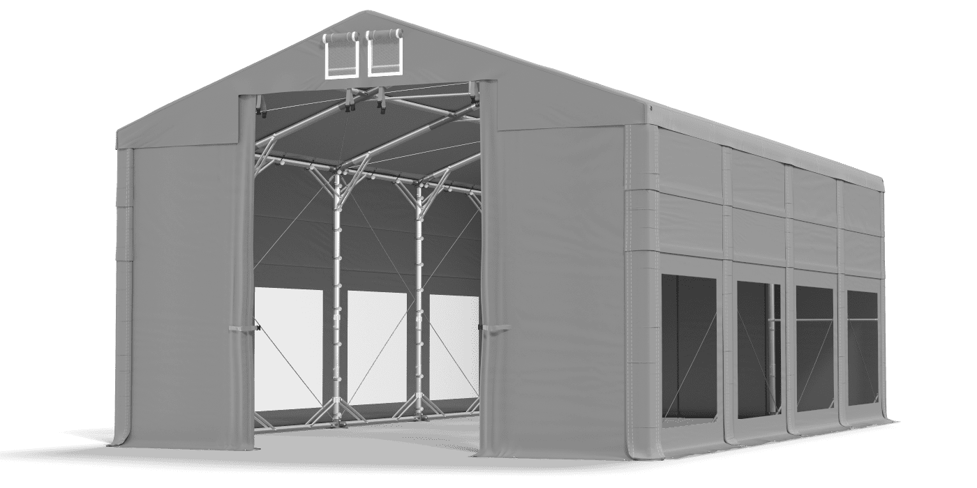 Brána stanu otevřena