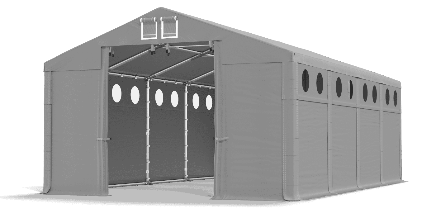 Brána stanu otevřena