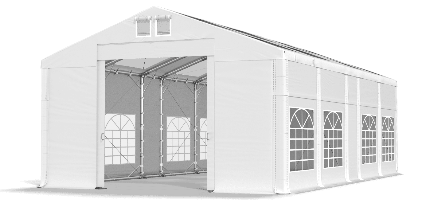 Brána stanu otevřena