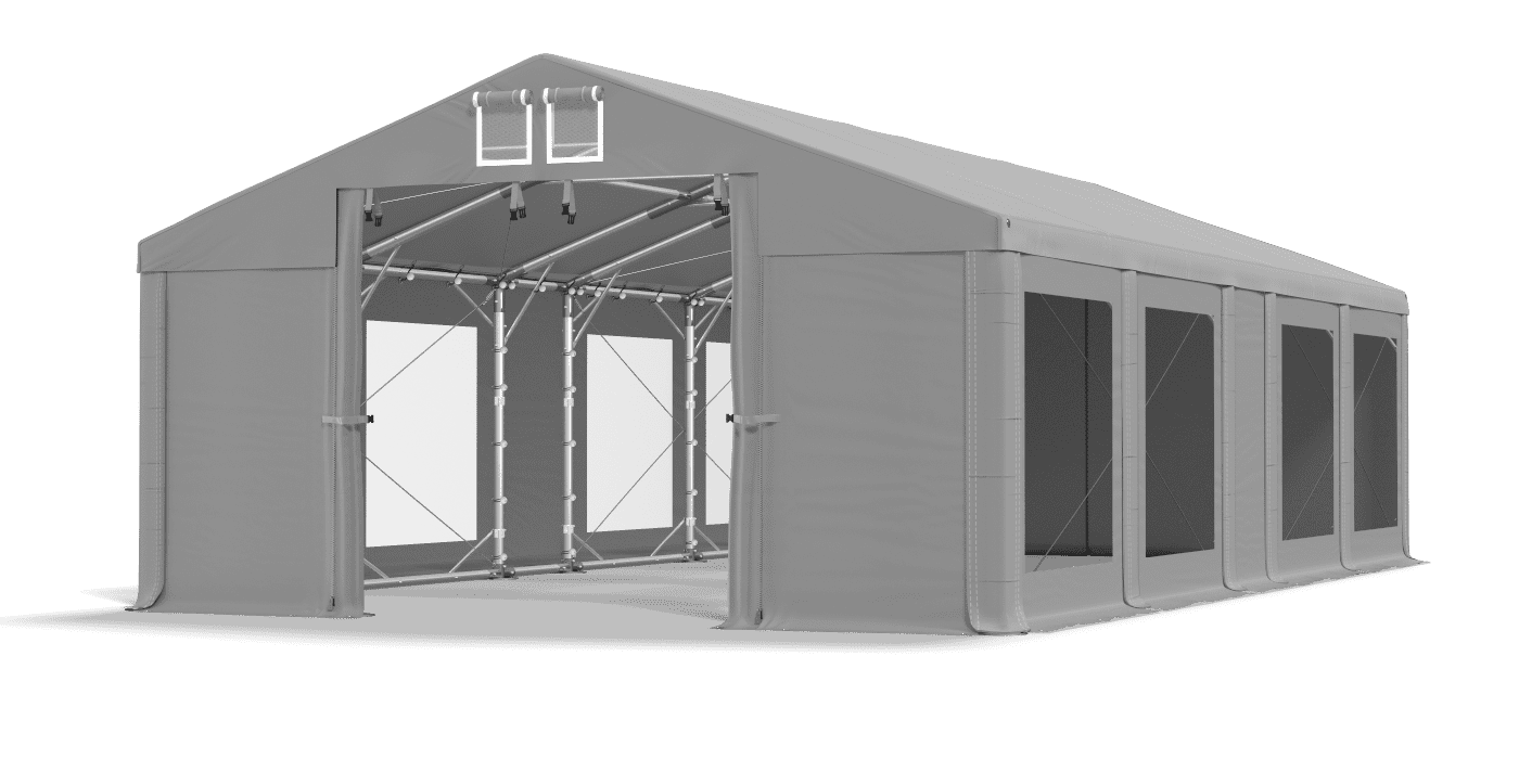 Brána stanu otevřena