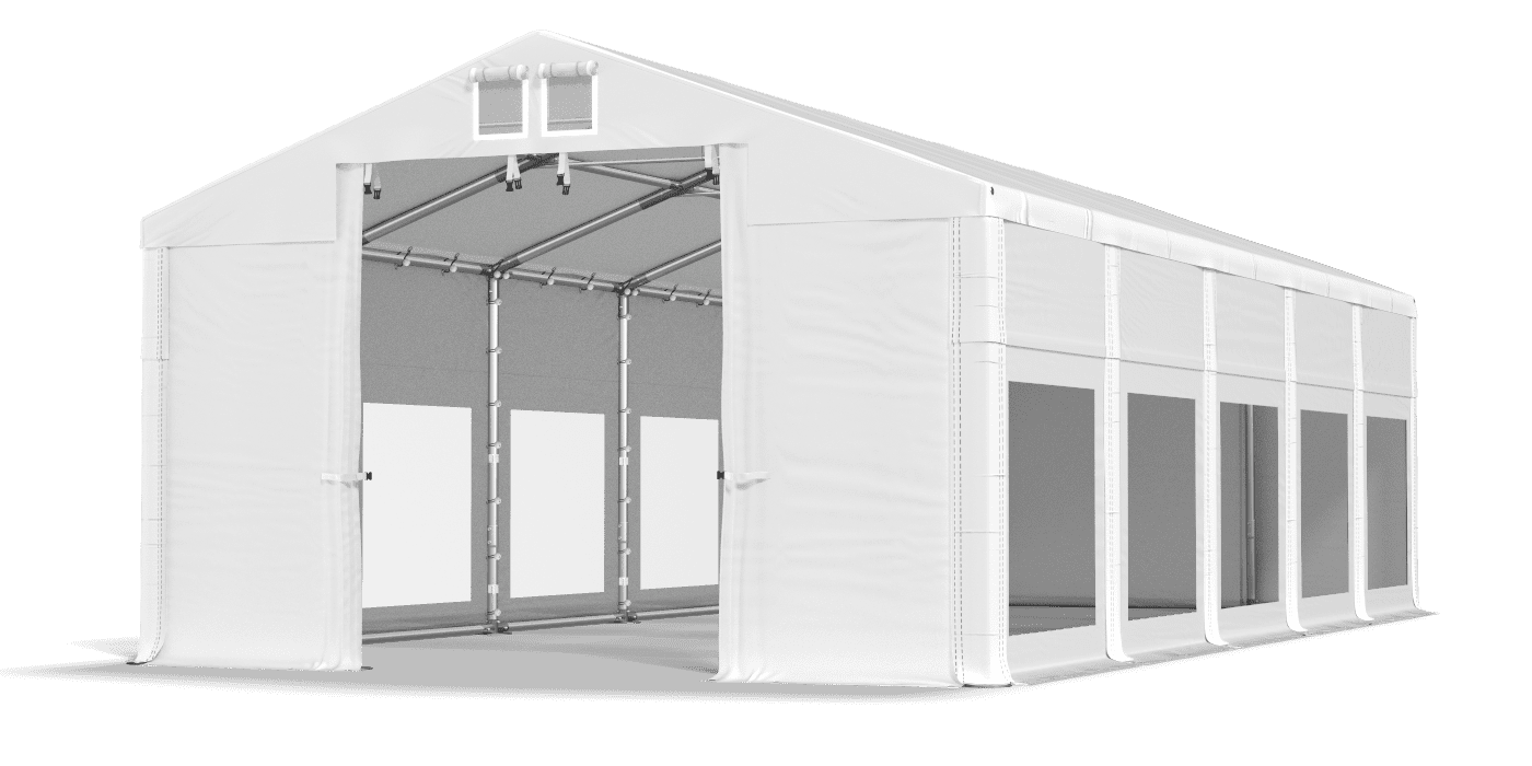 Brána stanu otevřena