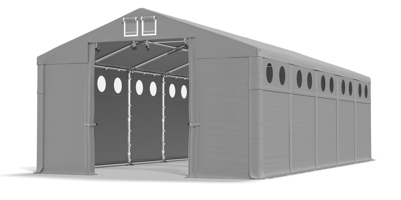 Brána stanu otevřena