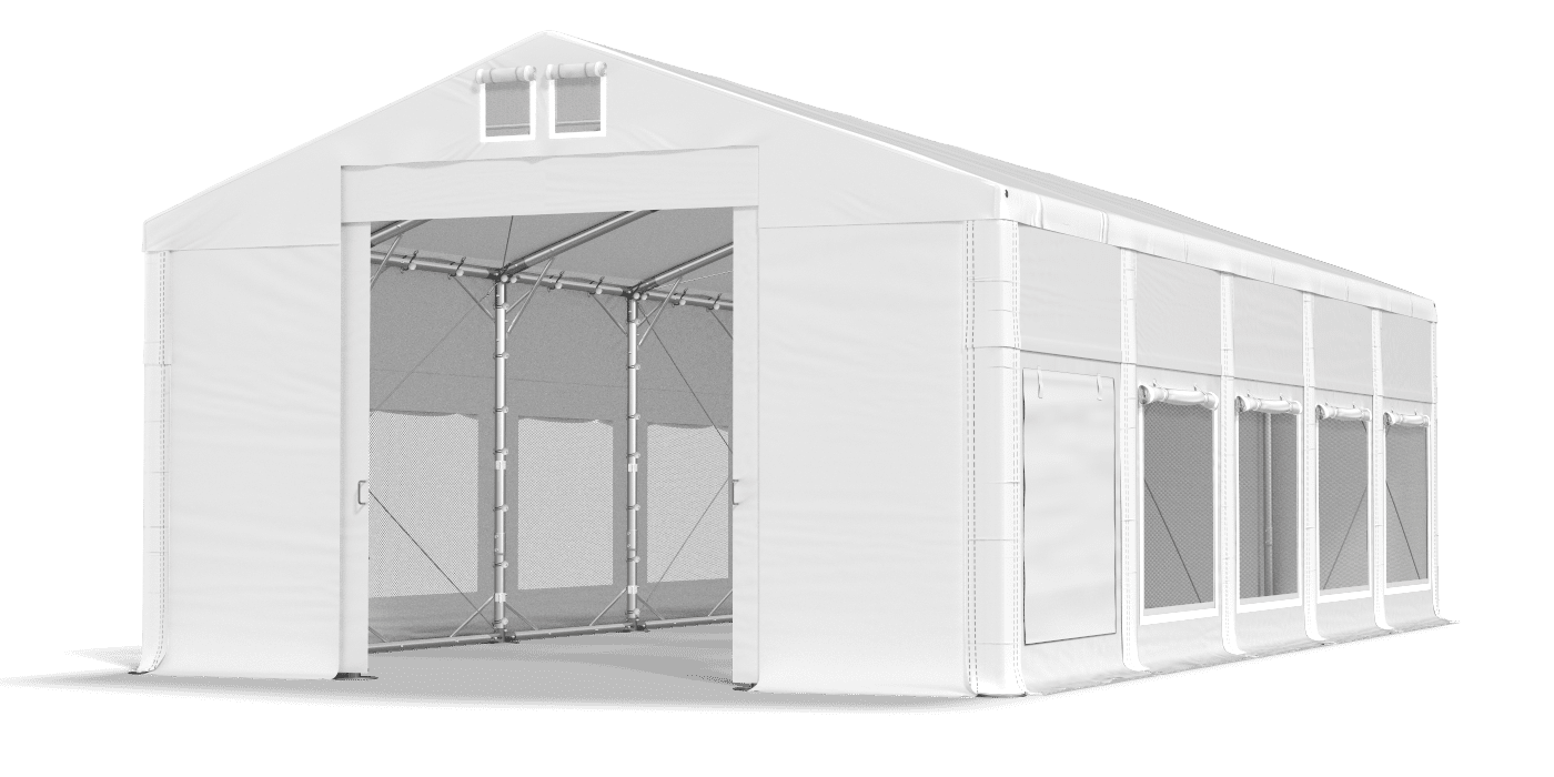 Brána stanu otevřena