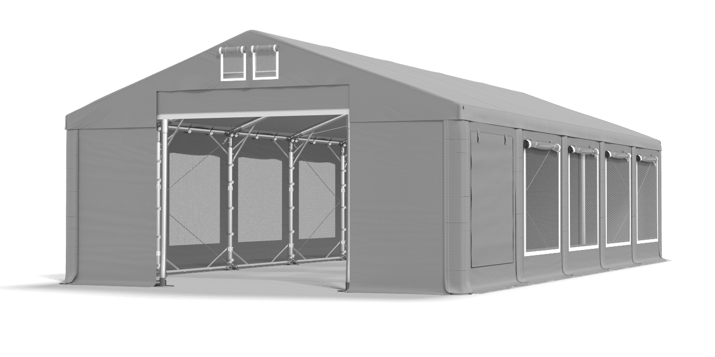 Brána stanu otevřena