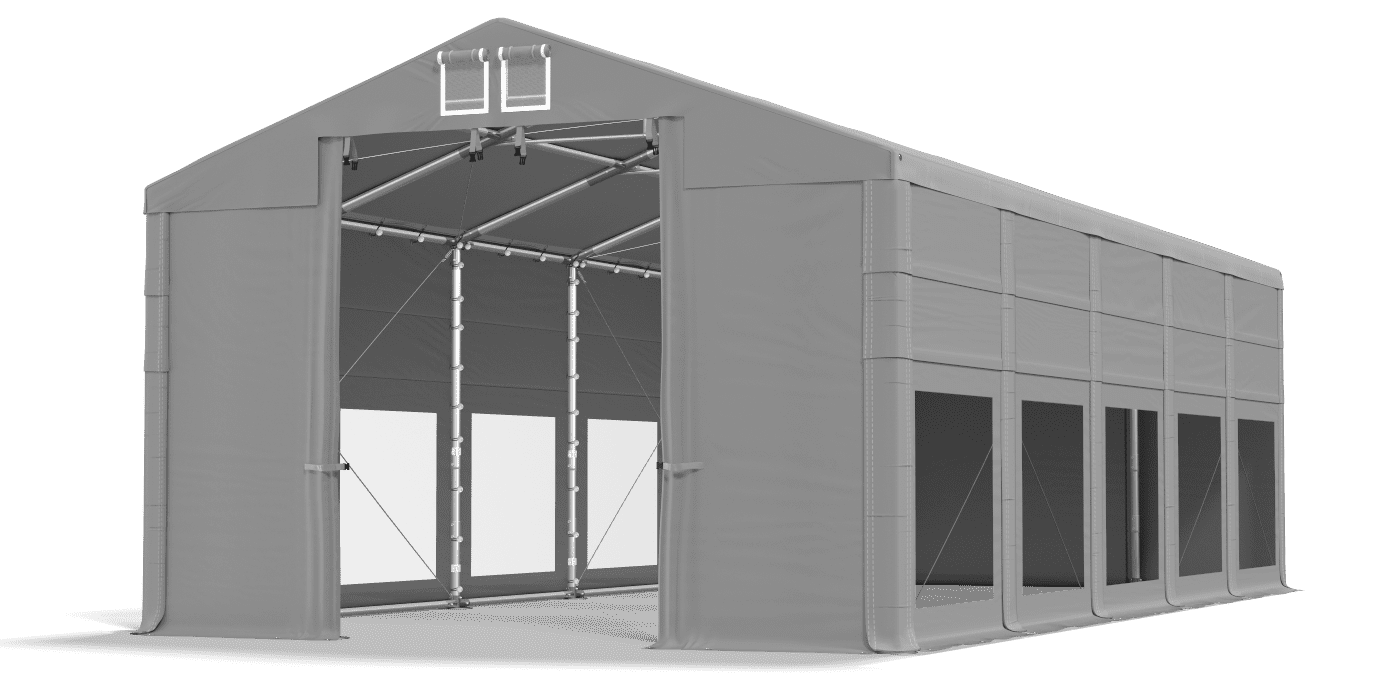 Brána stanu otevřena