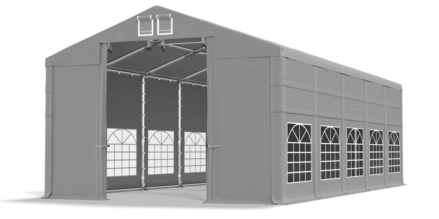 Brána stanu otevřena