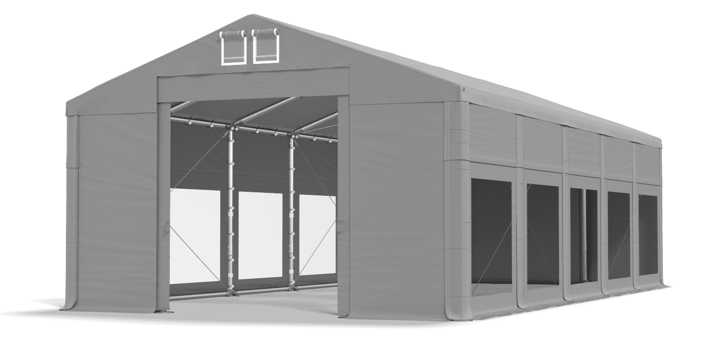 Brána stanu otevřena