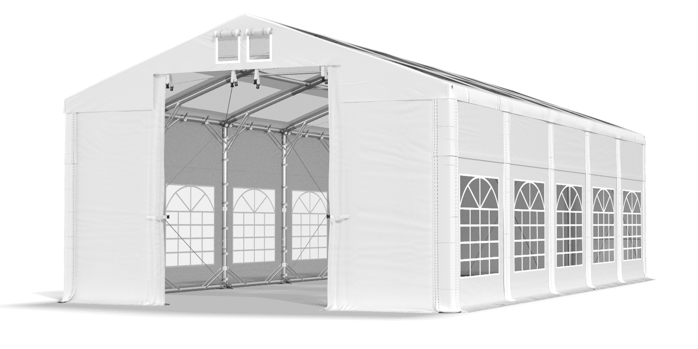 Brána stanu otevřena