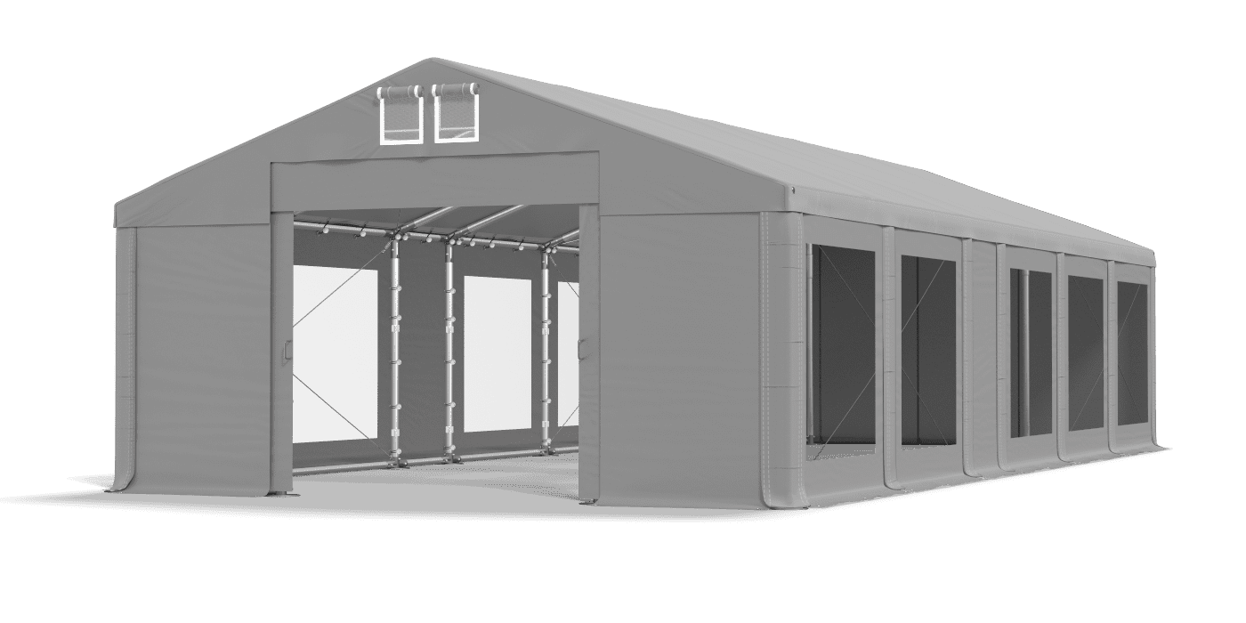 Brána stanu otevřena