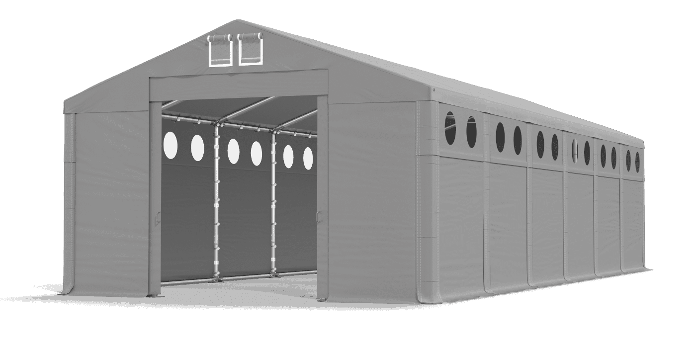 Brána stanu otevřena