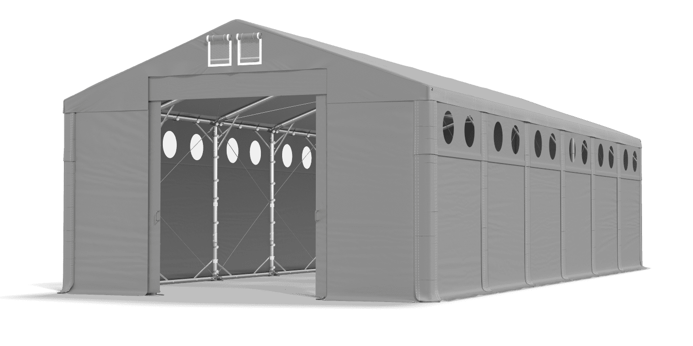 Brána stanu otevřena