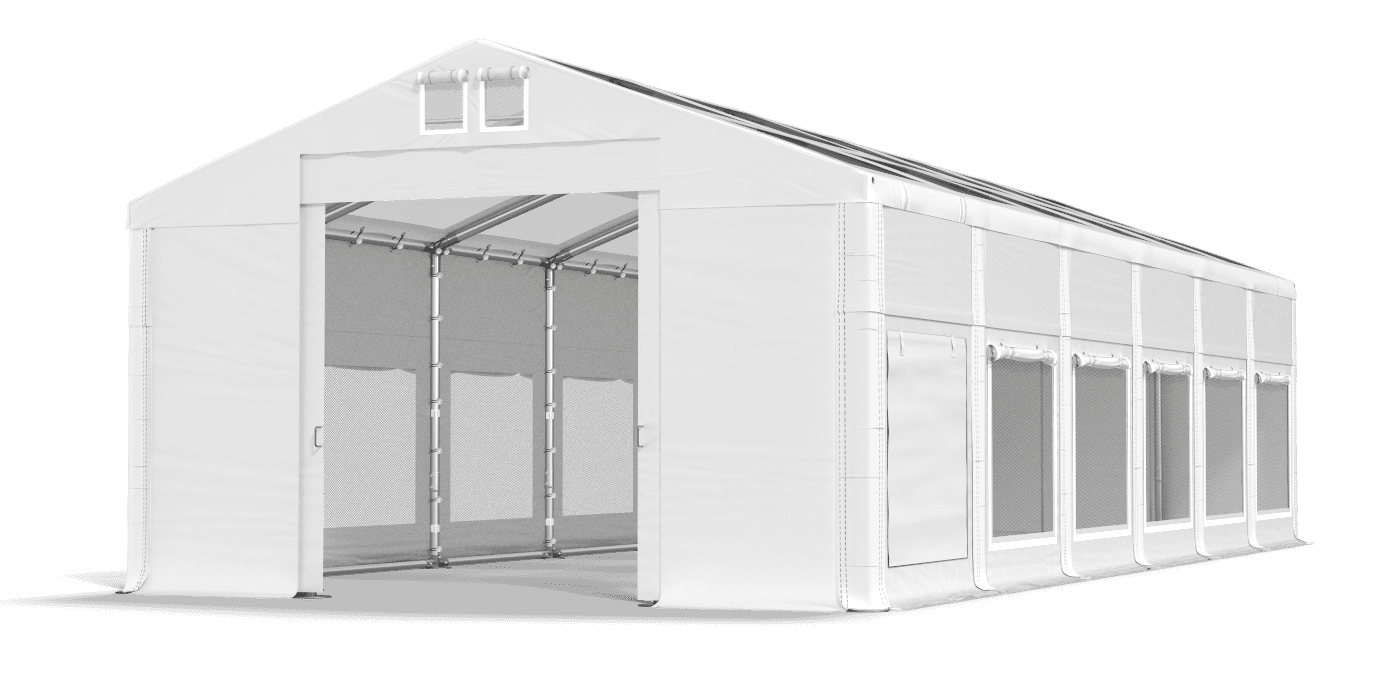 Brána stanu otevřena