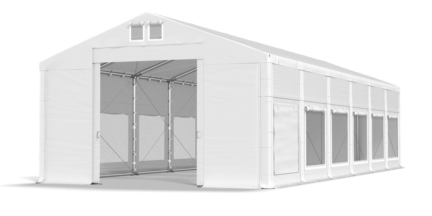 Brána stanu otevřena