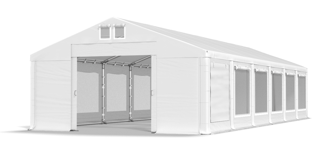 Brána stanu otevřena