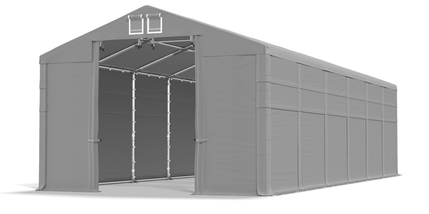 Brána stanu otevřena