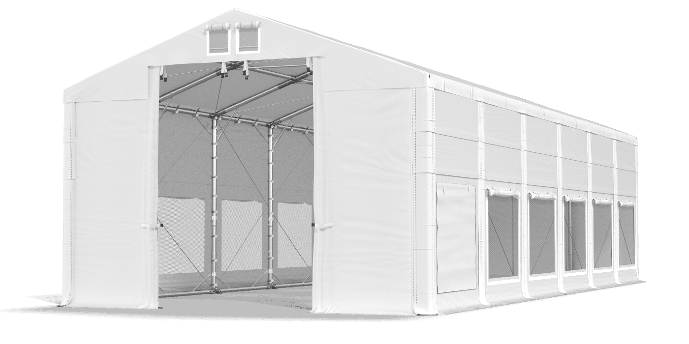 Brána stanu otevřena