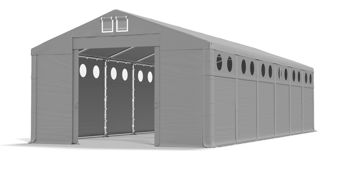 Brána stanu otevřena