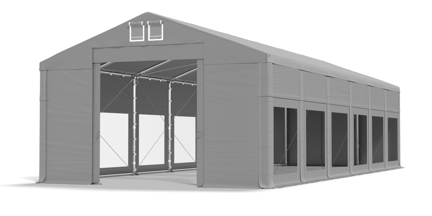 Brána stanu otevřena