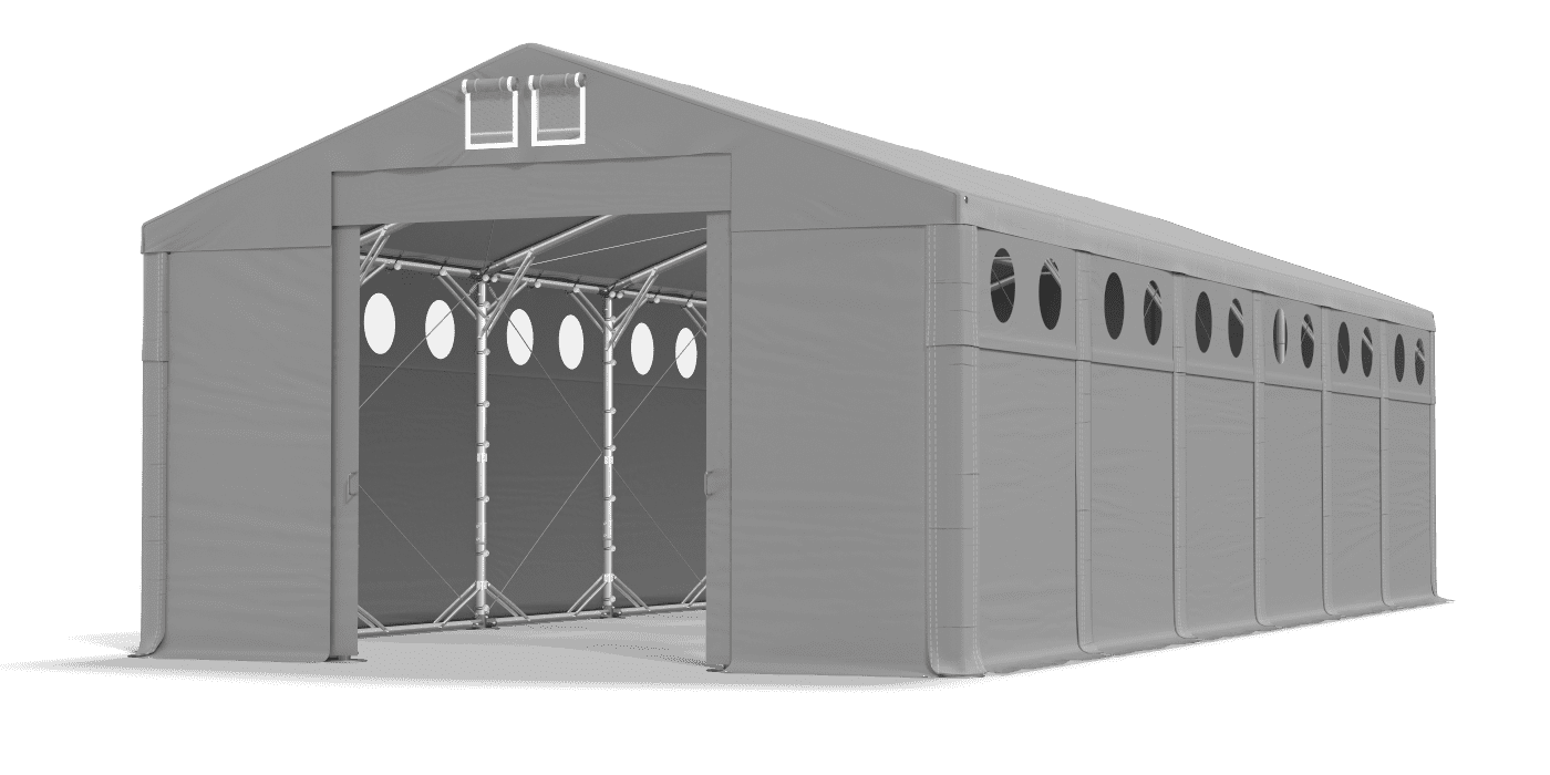 Brána stanu otevřena