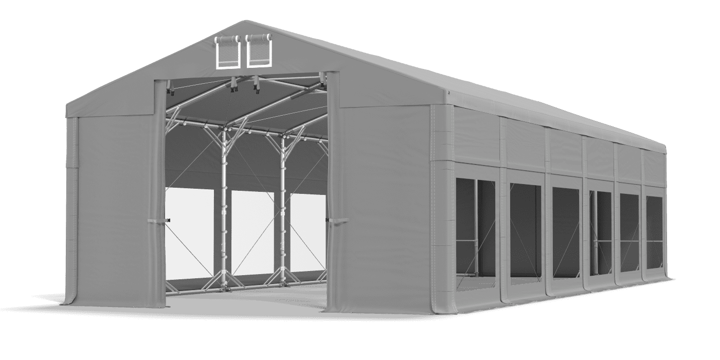 Brána stanu otevřena